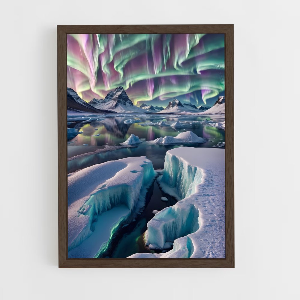 Poster Australis Aurora captivante – affiche Univers (vue 5)